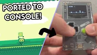 Thumbnail: I Made a Game for the Smallest Console Ever!