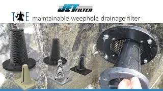 Thumbnail: JETFilter - The maintainable weep hole drainage filter