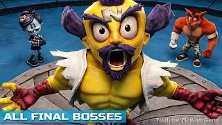 Thumbnail: Crash Bandicoot - All Final Bosses + Endings (Mainline Games) No Commentary