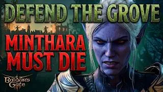 Thumbnail: Baldurs Gate 3 PT14 | Defend The Grove Minthara Must DIE