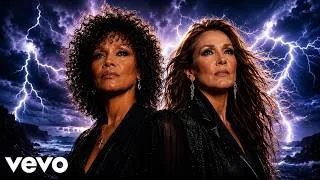 Thumbnail: Whitney Houston Ft Celine Dion – Hearts Never Say Goodbye (AI Music Video)
