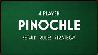 Thumbnail: Actually learn how to play PINOCHLE - Seriously
