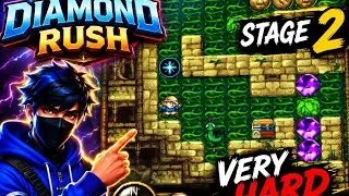 Thumbnail: 💎 Diamond Rush - Stage 2 Walkthrough | VERY HARD Level! 💎