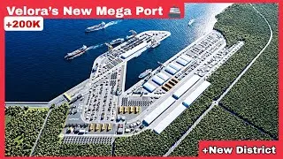 Thumbnail: Massive Custom Harbor Build 🚢 Velora’s Biggest Port Expansion Yet - Cities skylines 2