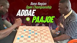 Thumbnail: Addae vs Paajoe - Bono Region Open Draughts Championship - Semi Finals