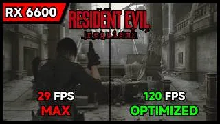 Thumbnail: Resident Evil 9 Requiem | RX 6600 | 1080p Optimized Settings 2026