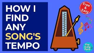 Thumbnail: How to Find a Song's Tempo Using a Metronome App (Free & Easy!)