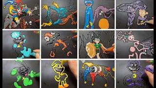 Thumbnail: Poppy Playtime: Characters, Pancake art challenge, Prototype, Doughman, mommy long logs...