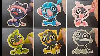 Thumbnail: Poppy Playtime : Wrong side outimals, Pancake art challenge