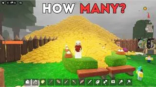 Thumbnail: 🐝 My Bees Made a GIANT Honeycomb Mountain in 500 Days! 99 Nights in the Forest | Roblox