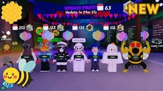 Thumbnail: UPDATE PARTY in 99 Nights ib the Forest🐝|ROBLOX 2026🎉