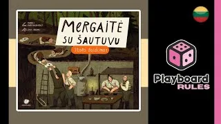 Thumbnail: "Mergaitė su šautuvu" (2025) - Žaidimo Taisyklės