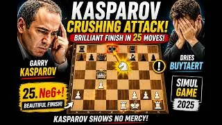 Thumbnail: chess games play chess best chess games Garry Kasparov DESTROYS the Caro-Kann! 😱