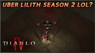 Thumbnail: LOL? Uber Lilith Season 2 Necromancer (Eternal Realm) | Diablo 4