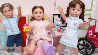 Thumbnail: Oh No! Doll Has a Broken Leg!