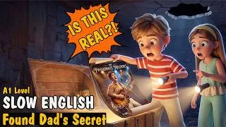 Thumbnail: We Found Dad's Secret | SLOW ENGLISH | Learn English Through Family Story