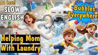 Thumbnail: Help! The Washing Machine is Broken | English Listening Practice for Beginners