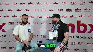 Thumbnail: Interview with MEXC COO at Next Block Expo #shorts