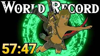 Thumbnail: TotK Glitchless Any% Switch 2 Edition 57:47 [Former WR]