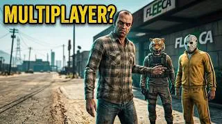 Thumbnail: GTA V Multiplayer no Modo Historia 😲😱😨🤯