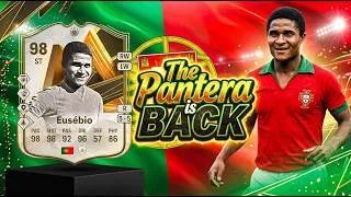 Thumbnail: 5⭐5⭐ Eusébio 98 FC Pro World Champion ICON | Player's Review FC 26
