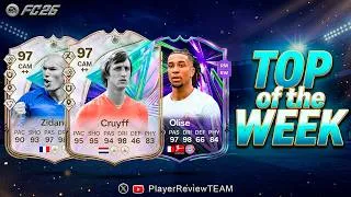 Thumbnail: 5⭐5⭐ CRUYFF 97 + 5⭐5⭐ ZIDANE 97 + 5⭐5⭐ OLISE 97 SBC | Player's Review FC 26