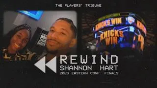 Thumbnail: Josh Hart’s Wife Has Our Camcorder as the New York Knicks Sweep the Eastern Conference Finals