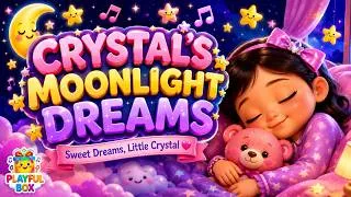 Thumbnail: Crystal Moonlight Dreams Boats Across Starry Skies Lullaby Bedtime Song for Baby