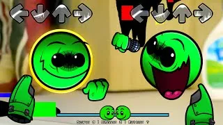 Thumbnail: FNF Geometry Dash 2.0 vs Geometry Dash 2.3 Sings Sliced | Fire In The Hole FNF Mods