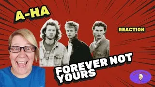 Thumbnail: 1st Time Hearing ~ FOREVER NOT YOURS by A-HA ~ Reaction
