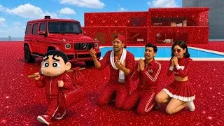Thumbnail: Jack Aur Shinchan Ko Mila Red Diamond House 💥  - INDIAN THEFT AUTO SIMULA TOR 