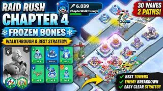 Thumbnail: Raid Rush Chapter 4 Guide | Frozen Bones Walkthrough (Best Tower Strategy)
