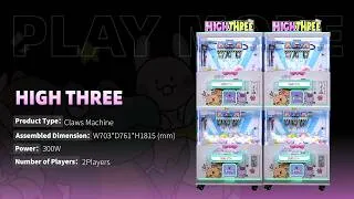 Thumbnail: Creative double-layer three-claw gift machine, customizable【HIGH THREE】