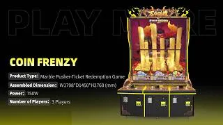 Thumbnail: 【Coin Frenzy】 is a stunning on-screen lottery machine! Coins rain down, jackpots explode!