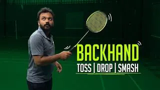 Thumbnail: Badminton Backhand Toss, Drop & Smash: 3 Shots You Need to Master
