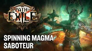 Thumbnail: Path of Exile 1 Build Showcase: Spinning Magma Saboteur