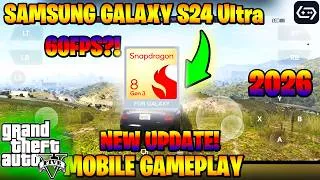 Thumbnail: GTA 5 Gameplay Test On The Samsung Galaxy S24 Ultra 8GEN3 | BEST SETTINGS 60FPS GameHub v6.0.9 2026