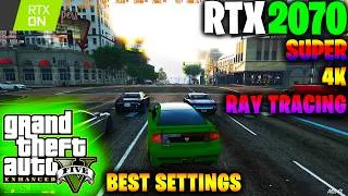 Thumbnail: RTX 2070 Super | GTA 5 Enhanced With RTX & DLSS | 4K 60+ FPS | BEST GRAPHICS SETTINGS & GTA Online