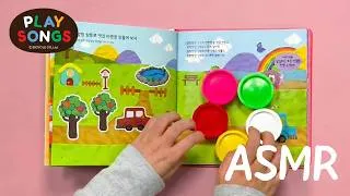 Thumbnail: Sensory Play ASMR 🖐️ Slime, Teddy Bear, Soft Clay | Kids Indoor Play | Playsongs Home Activity Book