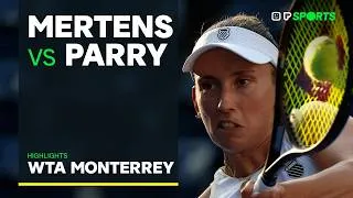 Thumbnail: Mertens moet nipt de duimen leggen in de finale tegen Parry - Samenvatting tennis: WTA Monterrey