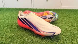 Thumbnail: Adidas F50 Hyperfast Elite Laceless FG Boots Sizing Review!