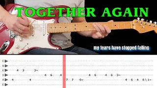 Thumbnail: TOGETHER AGAIN | guitar instrumental (with tabs & lyrics) - EmmyLou Harris