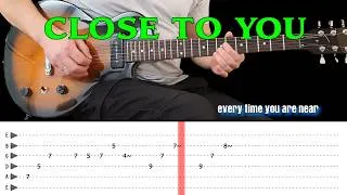 Thumbnail: CLOSE TO YOU | guitar instrumental (with tabs & lyrics) - The Carpenters
