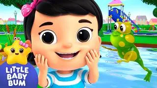 Thumbnail: Five Little Speckled Frogs 🐸 Little Baby Bum | Nursery Rhymes