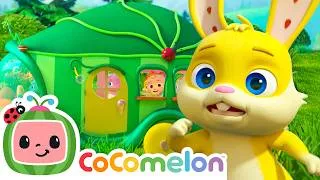 Thumbnail: Wheels on the Bus (Animal Songs) 🚌 CoComelon Animal Time | Nursery Rhymes