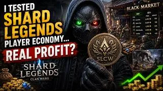 Thumbnail: I Tested Shard Legends’ Player Economy… Can You Actually Profit?