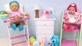 Thumbnail: Baby Born Twins Back Home!  Bedtime Storytime