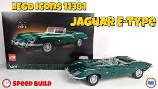 Thumbnail: Building the new LEGO Icons 11381 Jaguar E-Type