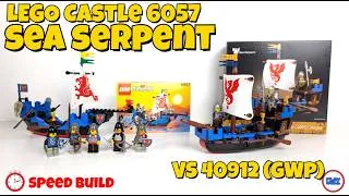 Thumbnail: Building the Classic LEGO Castle 6057 Sea Serpent (and comparing it with the new Ideas 40912 GWP)