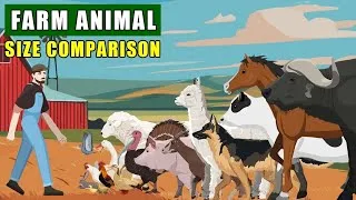 Thumbnail: Farm Animals Deadly Epic Fight – Who Will Survive Until the End? 🐄🐎🔥